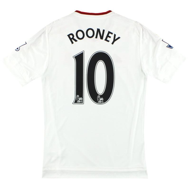 2015-16 Manchester United adidas Away Shirt Rooney #10 *As New* S