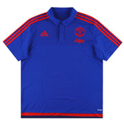 2015-16 Manchester United adidas Polo Shirt XL