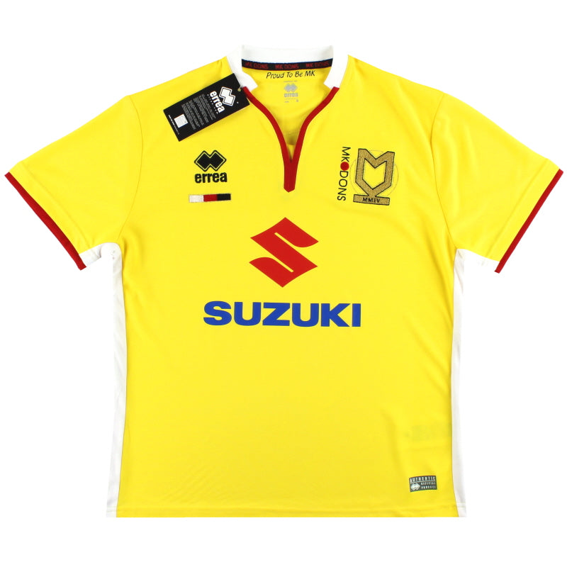 2015-16 MK Dons Errea Third Shirt *BNIB* S