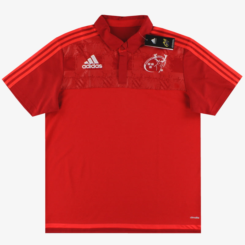 2015-16 Munster adidas Polo Shirt *BNIB* M