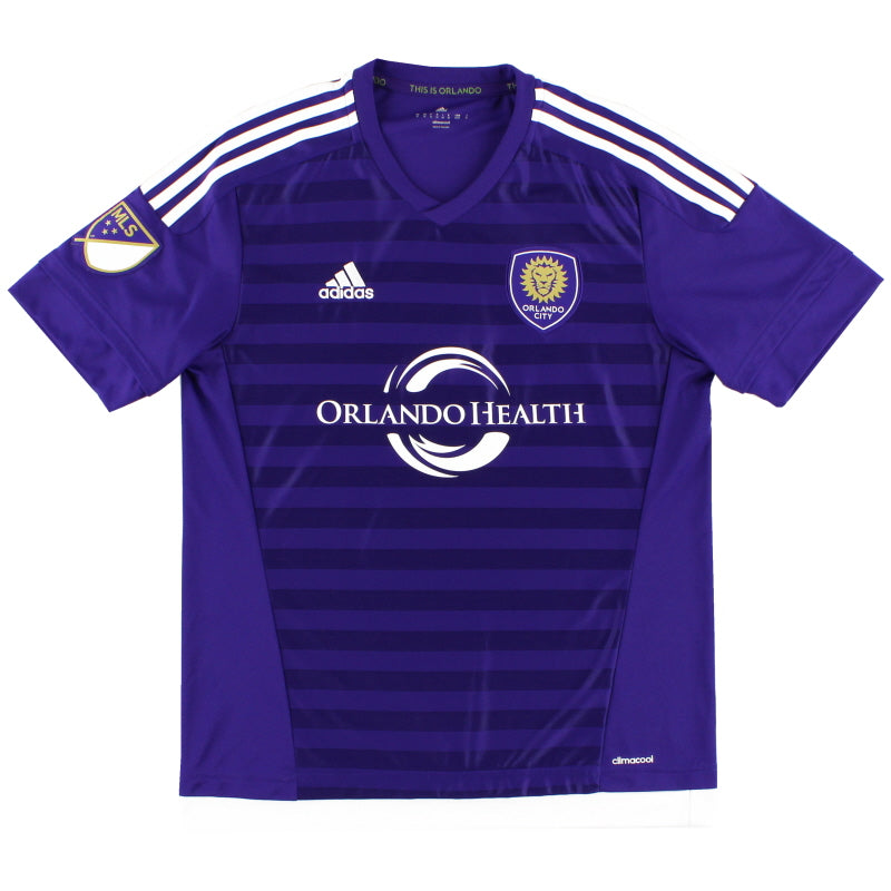 2015-16 Orlando City adidas Home Shirt M
