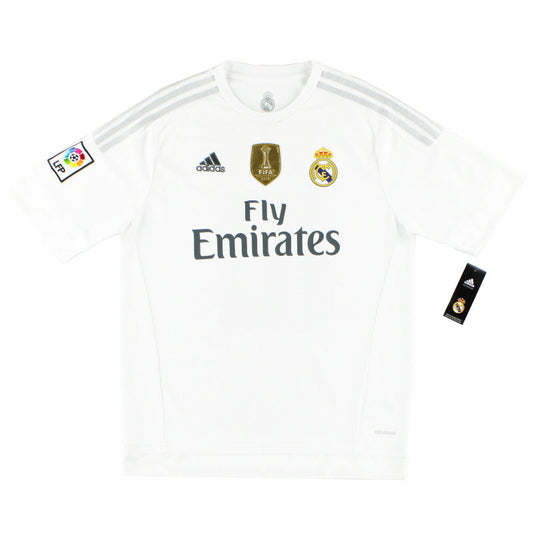 2015-16 Real Madrid adidas Home Shirt *w/tags* S