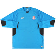 2015-16 Stoke New Balance Player Issue Under 18's Goalkeeper Shirt #1 M