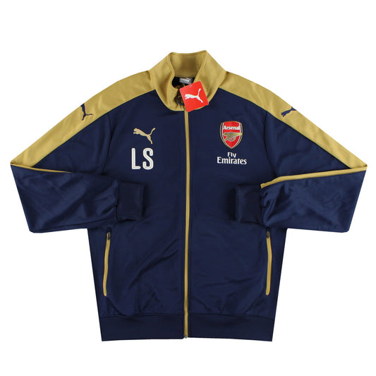 2015-16 Arsenal Puma Player Issue Track Jacket 'LS' *w/tags* L / w/tags /