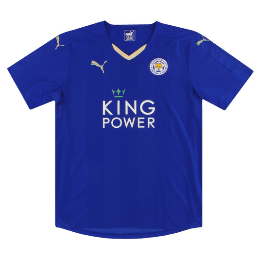 2015-16 Leicester Puma Home Shirt L