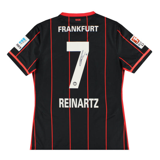 2015-16 Eintracht Frankfurt Nike Match Issue 'Signed' Home Shirt Reinartz #7 L