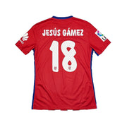 2015/16 Atletico Madrid Jesus Gamez #18 *Player Issue* Home Shirt (M) Nike