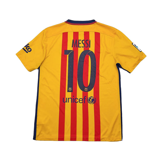 2015/16 Barcelona Messi #10 Away Shirt (M) Nike