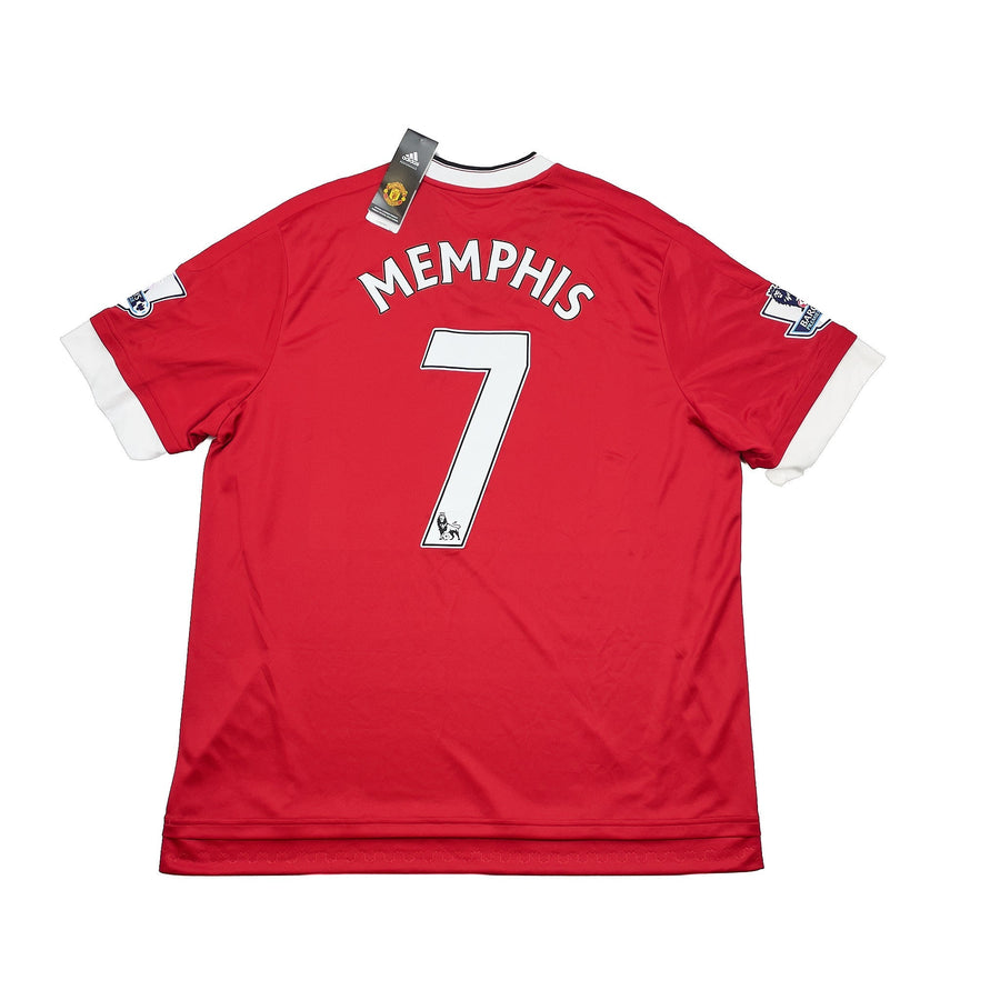 2015/16 Manchester United Memphis #7 *Authentic* BNWT Home Shirt (XXL) Adidas