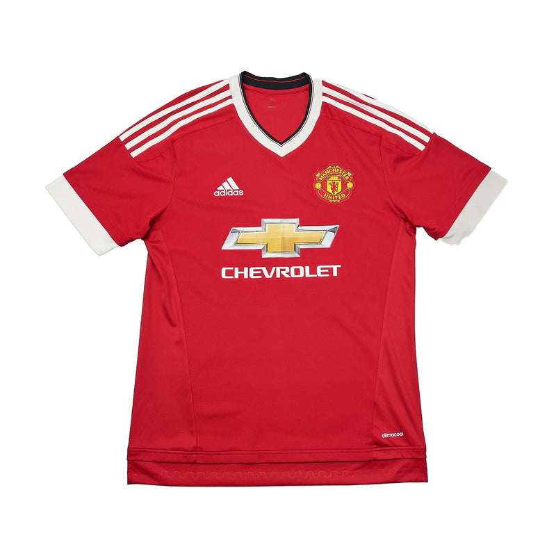 2015/16 Manchester United Memphis #7 Home Shirt (M) Adidas