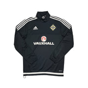 2015/16 Northern Ireland 1/2 Zip Training Top (M) Adidas