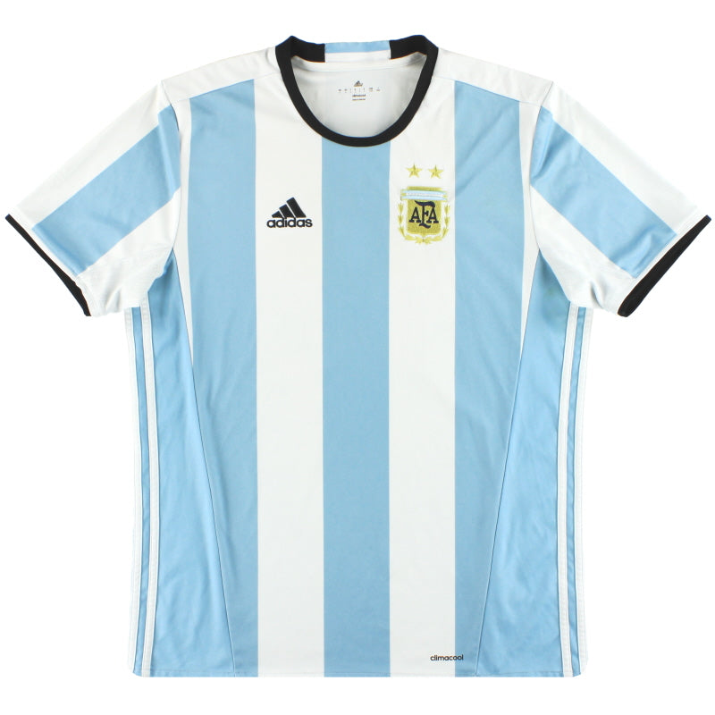 2016-17 Argentina adidas Home Shirt L