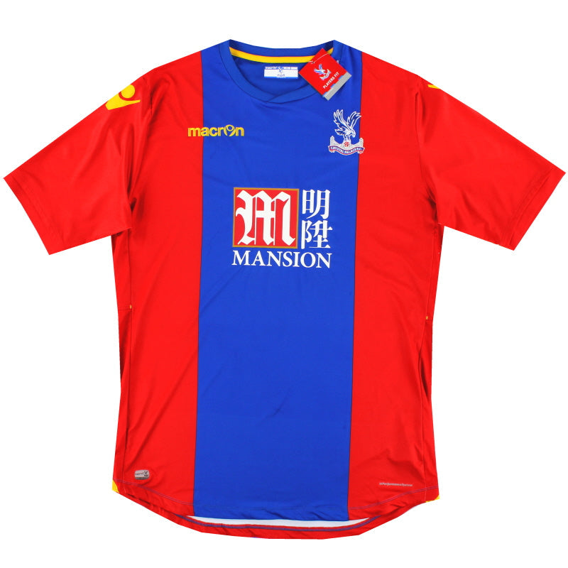 2016-17 Crystal Palace Macron Player Issue Body Fit Home Shirt *BNIB* XXXXXL