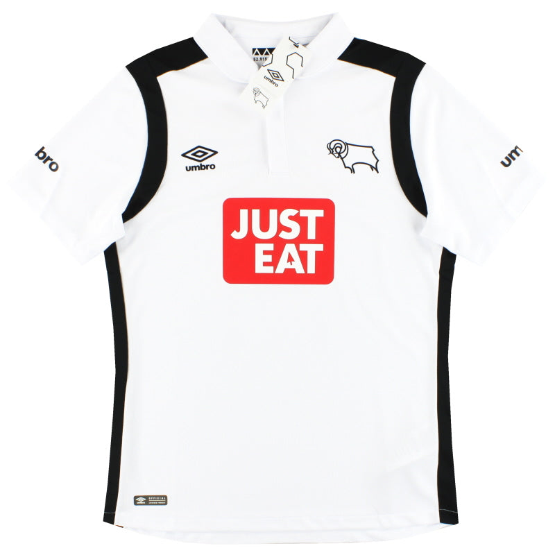 2016-17 Derby County Umbro Home Shirt *w/tags* M
