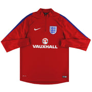 2016-17 England Nike 1/4 Zip Drill Top L
