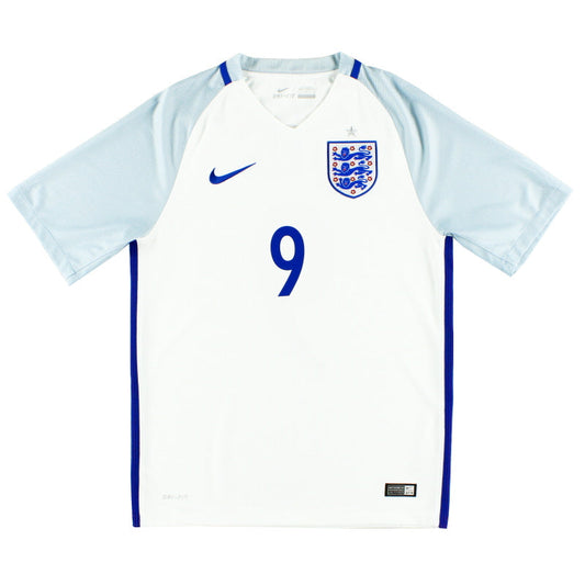 2016-17 England Nike Home Shirt  #9 L