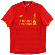 2016-17 Liverpool New Balance Home Shirt XXXL
