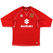 2016-17 MK Dons Errea Home Shirt L/S