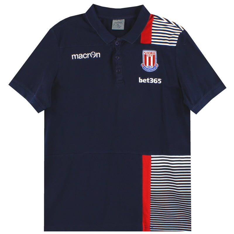 2016-17 Stoke Macron Polo Shirt XL