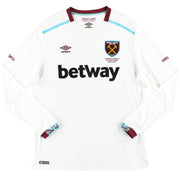 2016-17 West Ham Umbro Away Shirt L/S *Mint* S