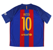 2016-17 Barcelona Home Shirt Messi #10 XXL