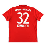 2016-17 Bayern Munich adidas Home Shirt Kimmich #32 XL