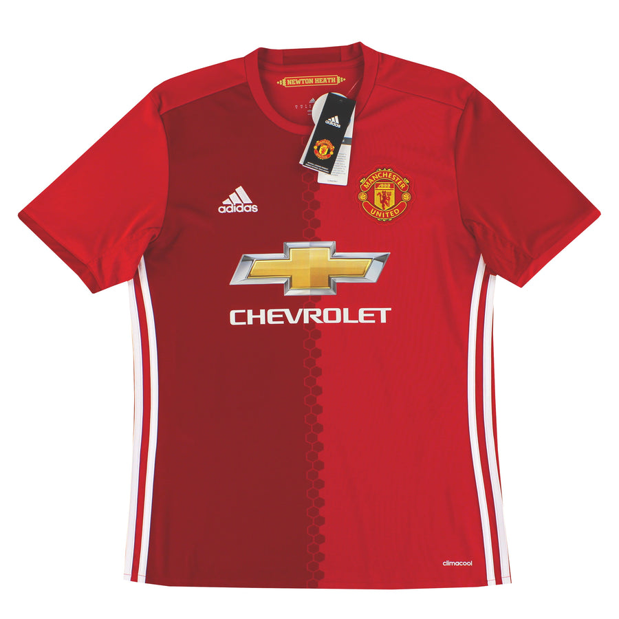 2016-17 Manchester United adidas Home Shirt Winners #17 *w/tags* M