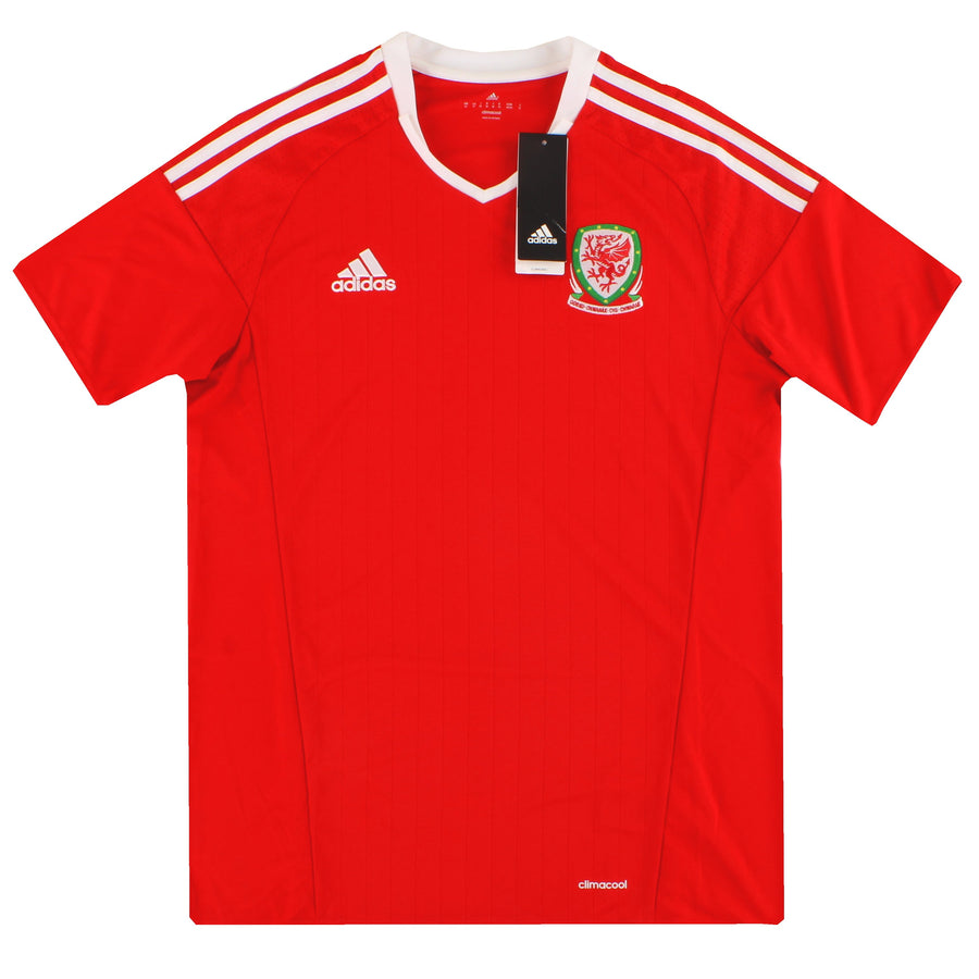 2016-17 Wales adidas Home Shirt *w/tags* M