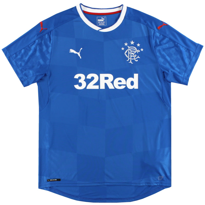 2016-18 Rangers Puma Home Shirt L