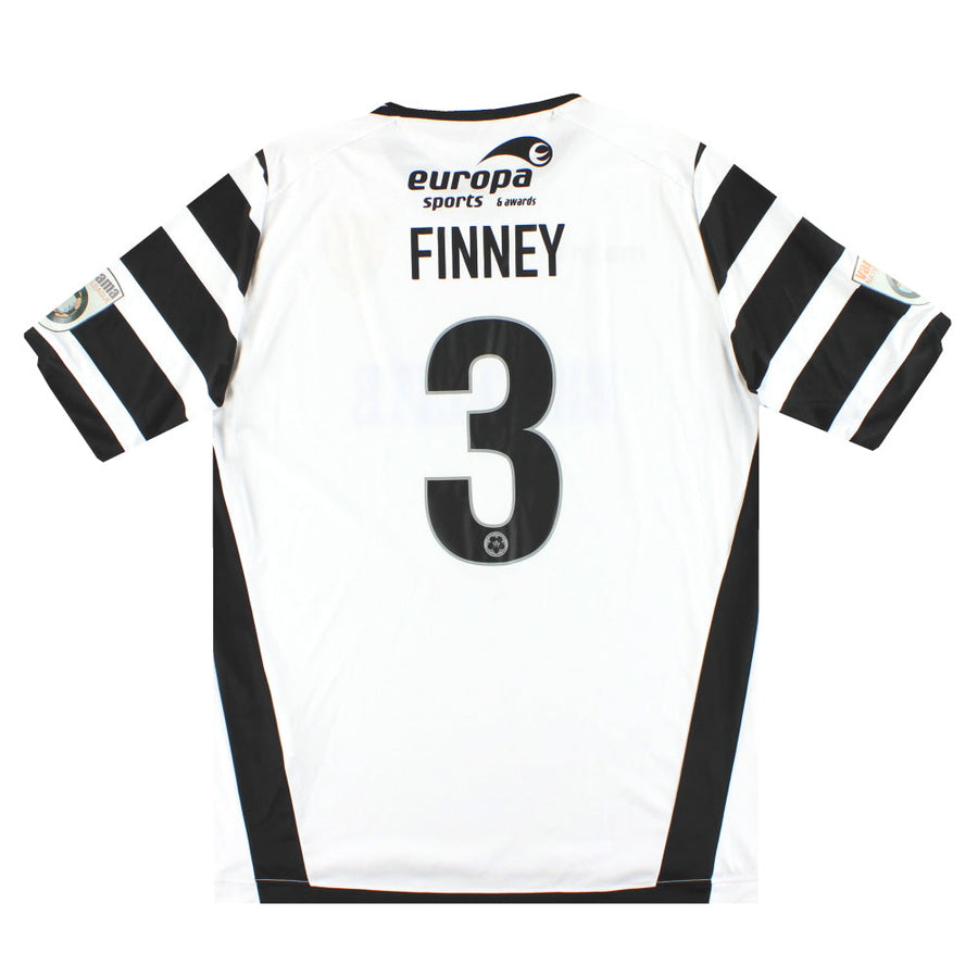 2016-18 Maidstone United Macron Match Issue Away Shirt Finney #3 L