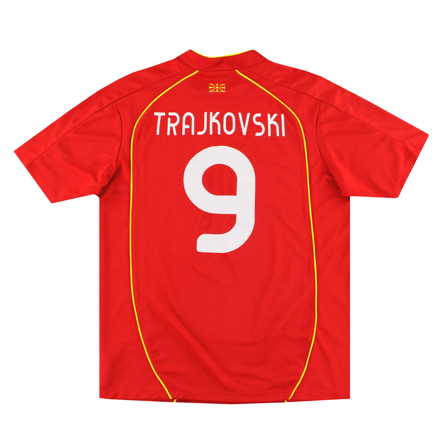 2016-2022 North Macedonia Jako Home Shirt Trajkovski #9 L