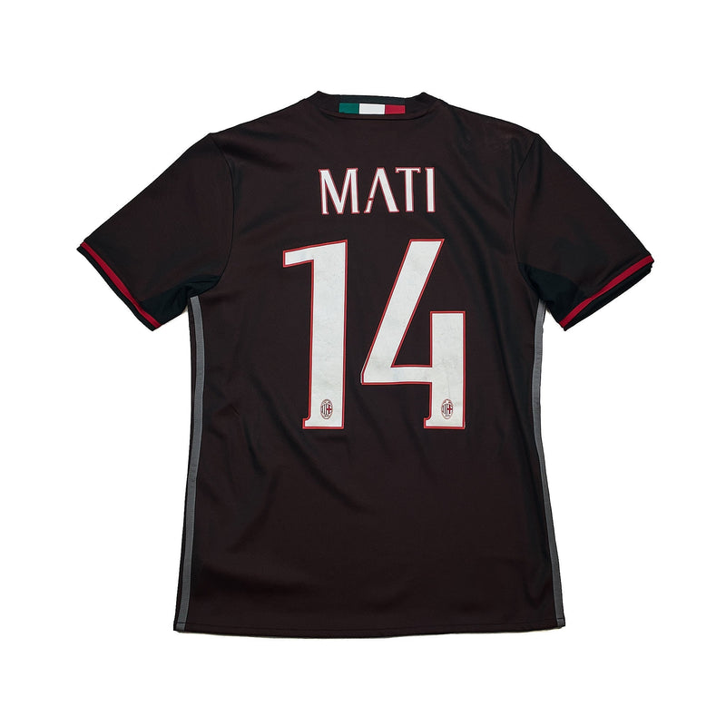 2016/17 AC Milan Mati #14 Home Shirt (S) Adidas