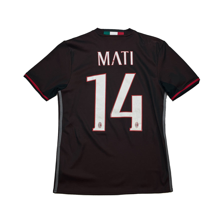 2016/17 AC Milan Mati #14 Home Shirt (S) Adidas