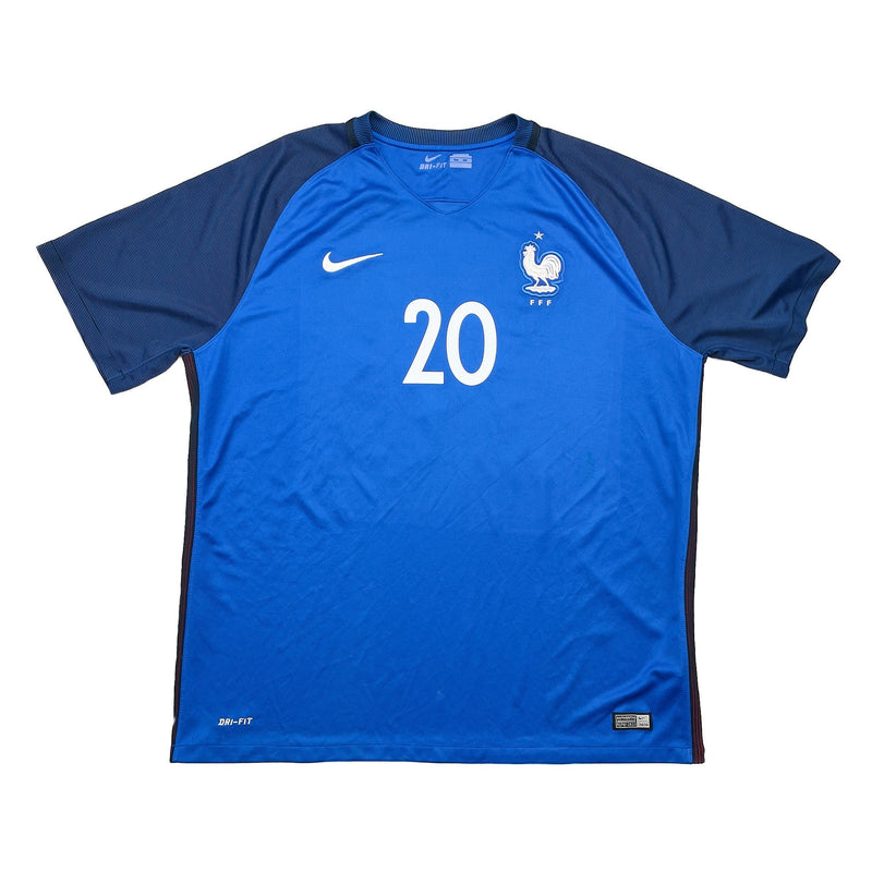 2016/17 FRANCE LACAZETTE #20 HOME SHIRT (XXL) NIKE