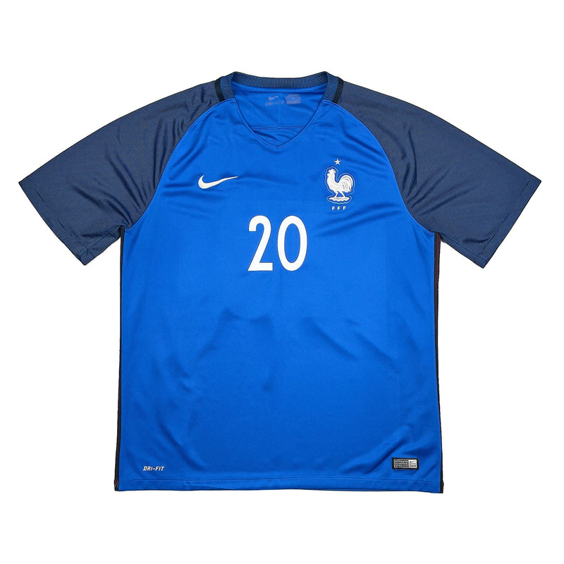 2016/17 France Mbappe #20 Home Shirt (XL) Nike