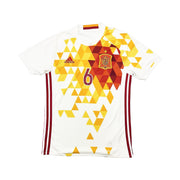 2016/17 Spain A.Iniesta #6 Home Shirt (S) Adidas