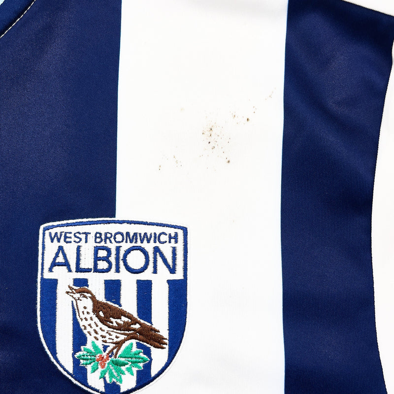 2016/17 West Brom Chadli #22 *Match Worn* Home Shirt (M) Adidas
