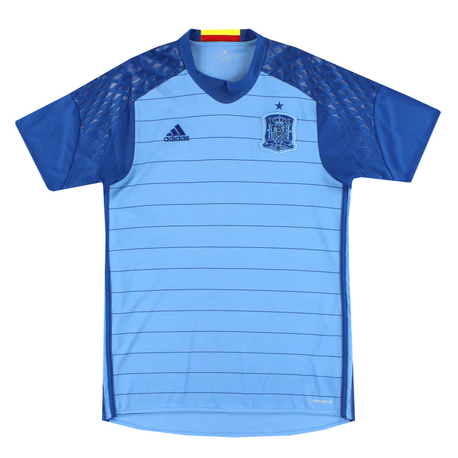 2016 Spain adidas Goalkeeper Shirt M