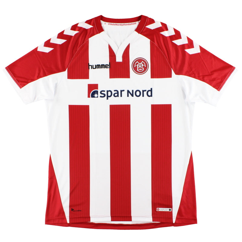 2017-18 Aalborg BK Hummel Home Shirt L