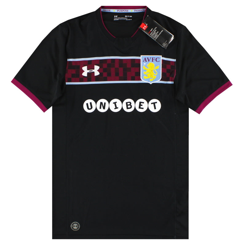 2017-18 Aston Villa Under Armour Away Shirt *w/tags* S