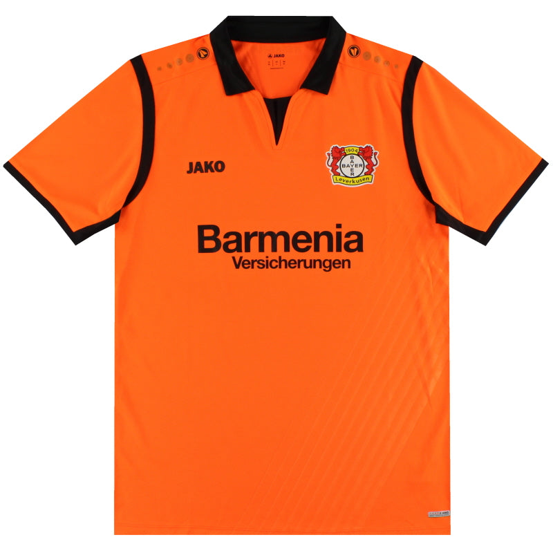 2017-18 Bayer Leverkusen Jako Goalkeeper Shirt *As New* L