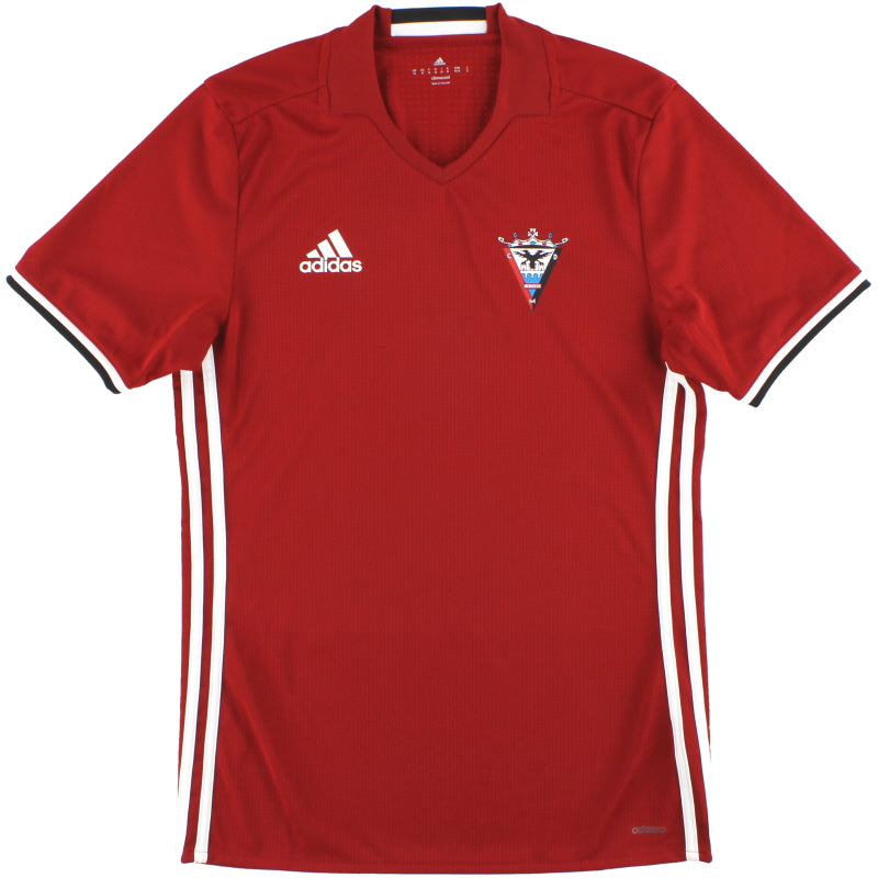 2017-18 C.D Mirandes adidas Home Shirt M
