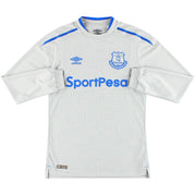 2017-18 Everton Umbro Away Shirt L/S