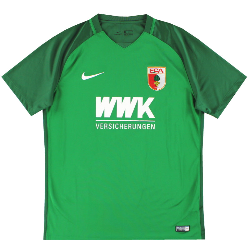 2017-18 FC Augsburg Nike Away Shirt L