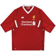 2017-18 Liverpool New Balance '125 Years' Home Shirt L/S XXXL