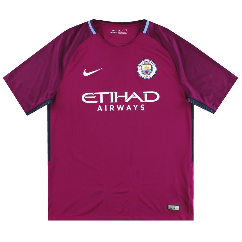 2017-18 Manchester City Nike Away Shirt S