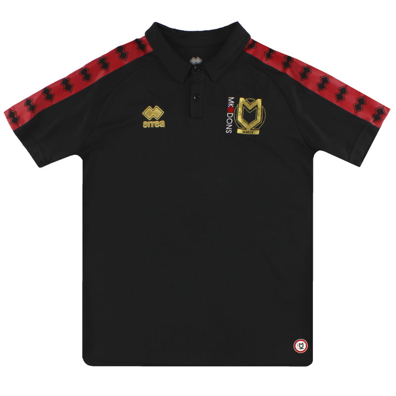 2017-18 MK Dons Errea Polo Shirt *Mint* S