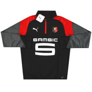 2017-18 Stade Rennais Puma 1/4 Zip Training Top *BNIB* L