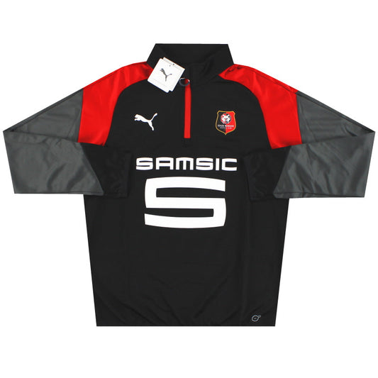 2017-18 Stade Rennais Puma 1/4 Zip Training Top *BNIB* L