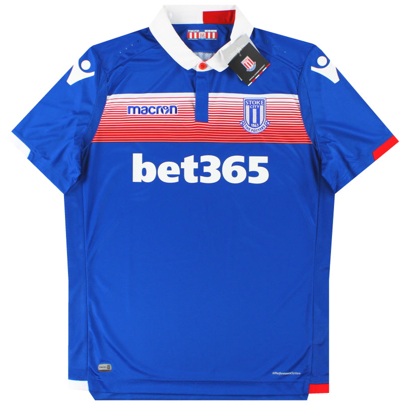 2017-18 Stoke City Macron Away Shirt *BNIB* L